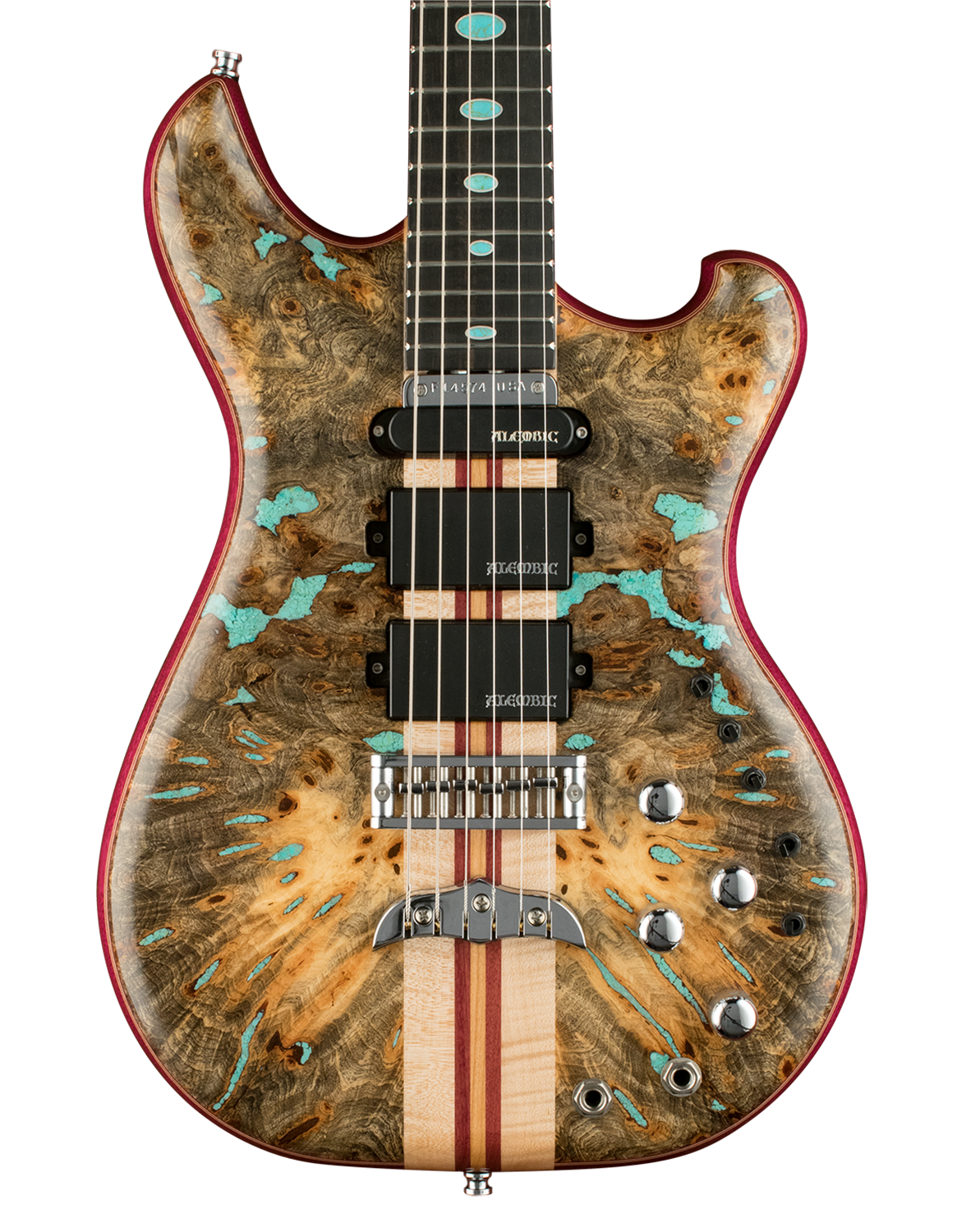 Further in Buckeye with Turquoise fill