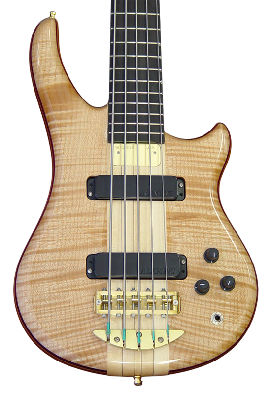 Essence bass in Flame Maple