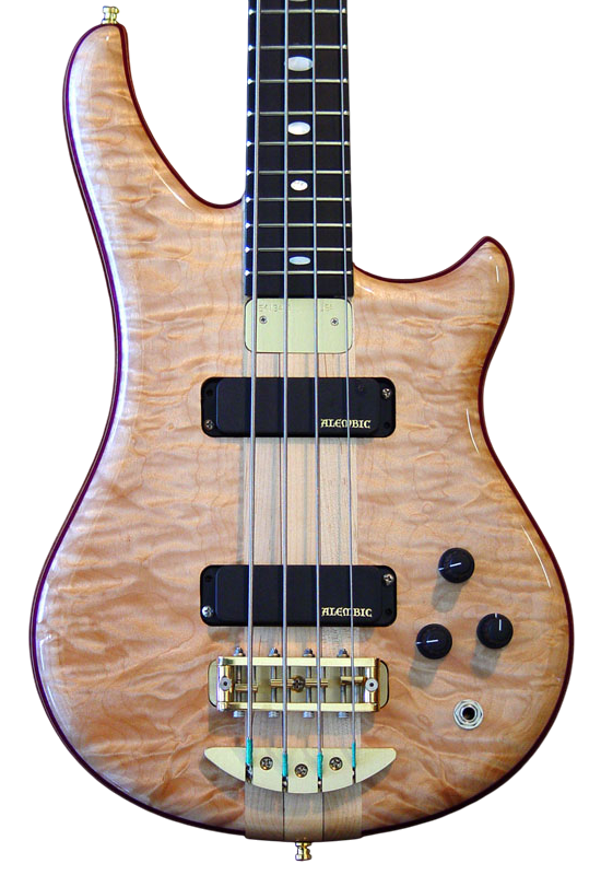 Essence bass in AAA Quilted Maple