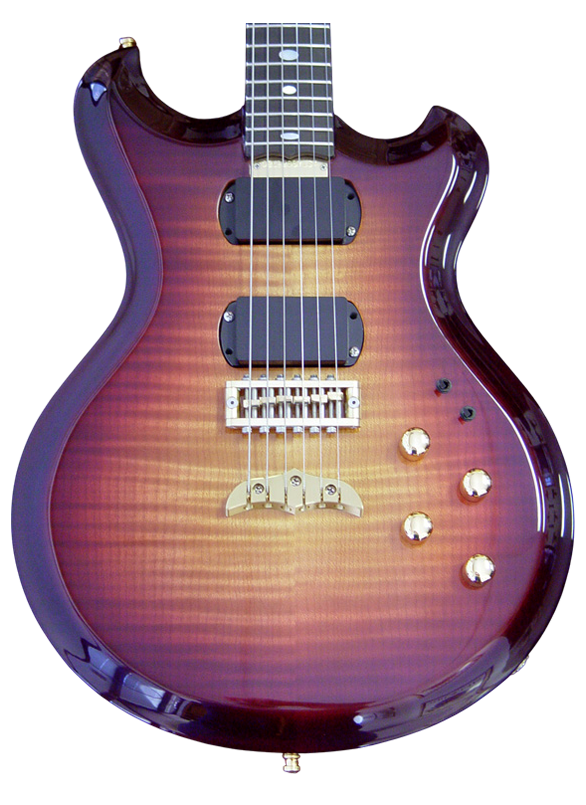 Skylark guitar in Wineburst