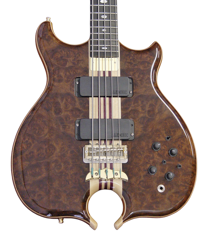 Mark King Deluxe in Burl Walnut