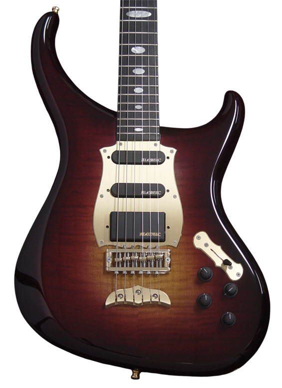 Orion guitar in Wineburst