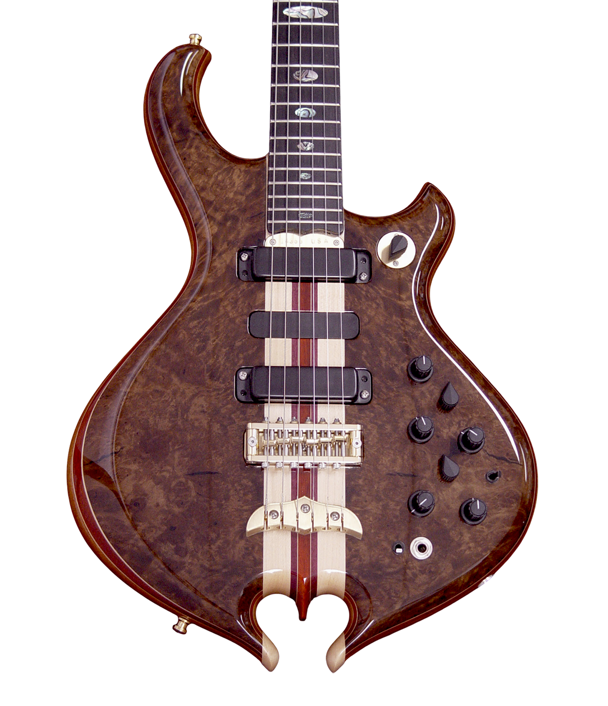 Series II guitar in Burl Myrtle