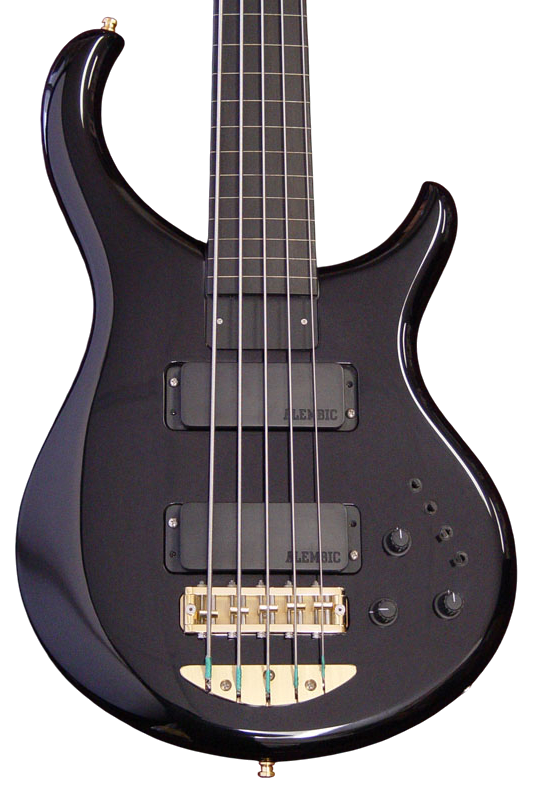 Excel bass in Jet Black
