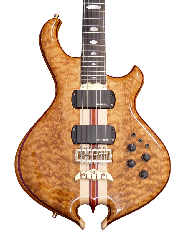 Darling in Chocolate Quilted Maple