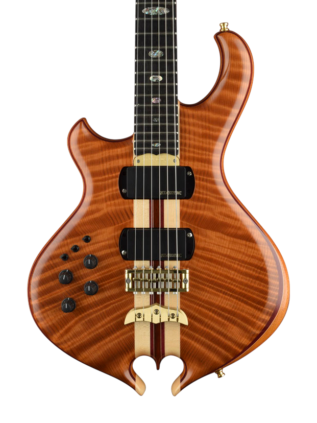 Darling in Curly Redwood