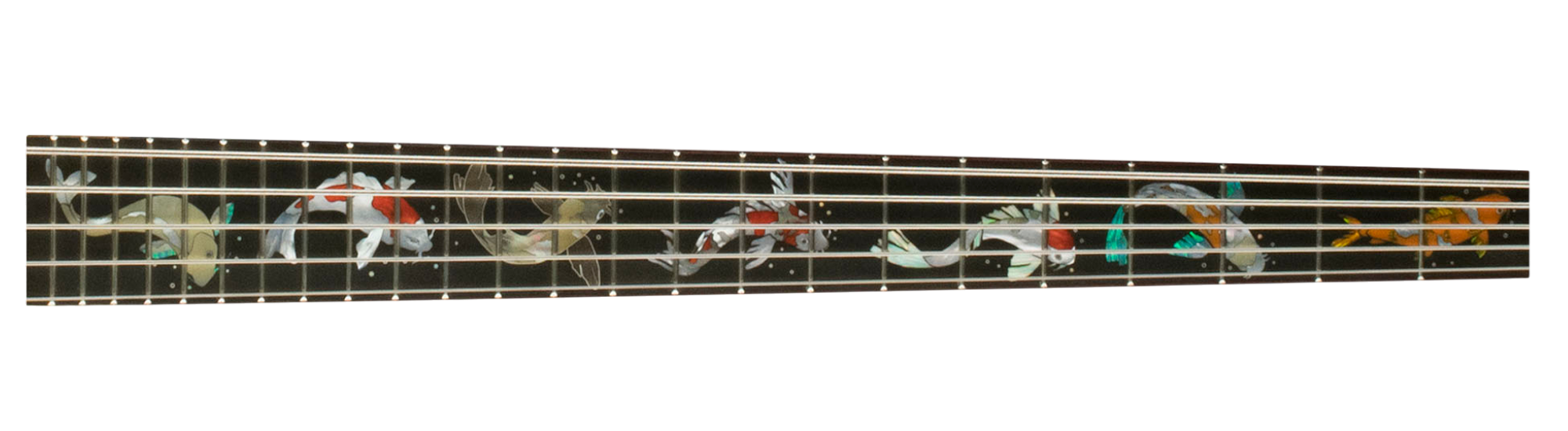 Koi Pond full fingerboard inlay