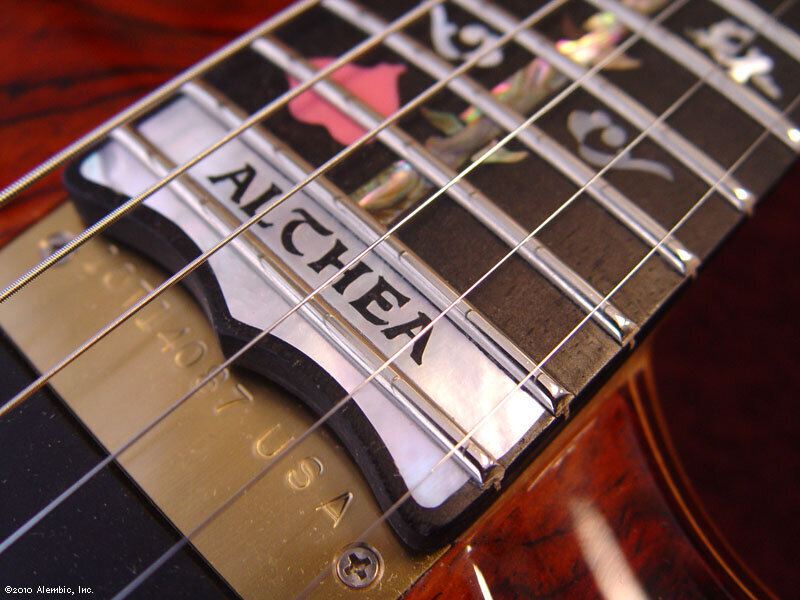 Althea nameplate inlay