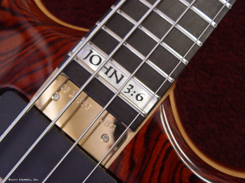 John 3:61 nameplate inlay