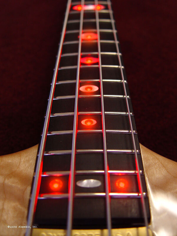 Front Laser LEDs in red