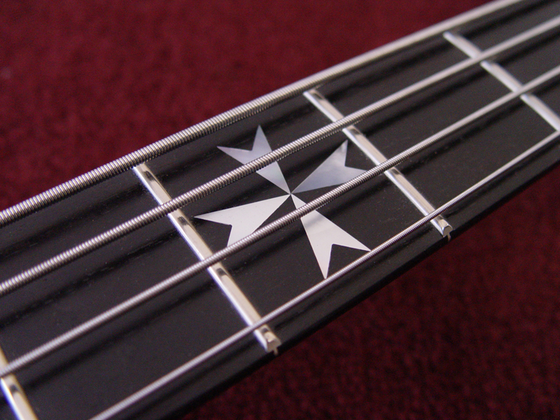 Maltese cross inlay