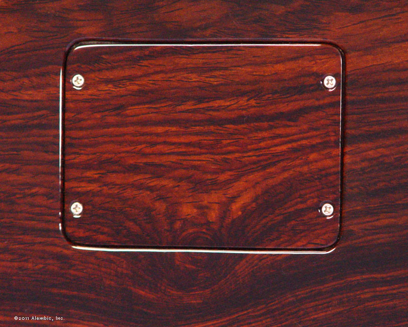 Continuous wood backplates