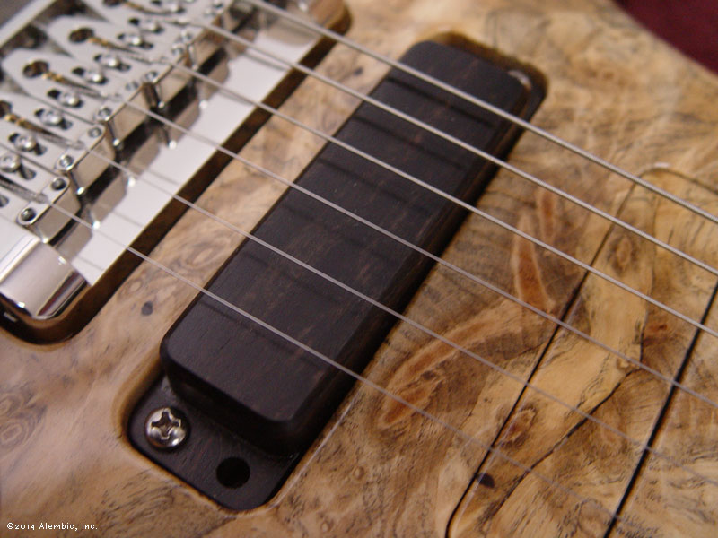 Ebony pickup cover